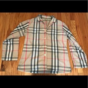 Ladies Burberry button down medium